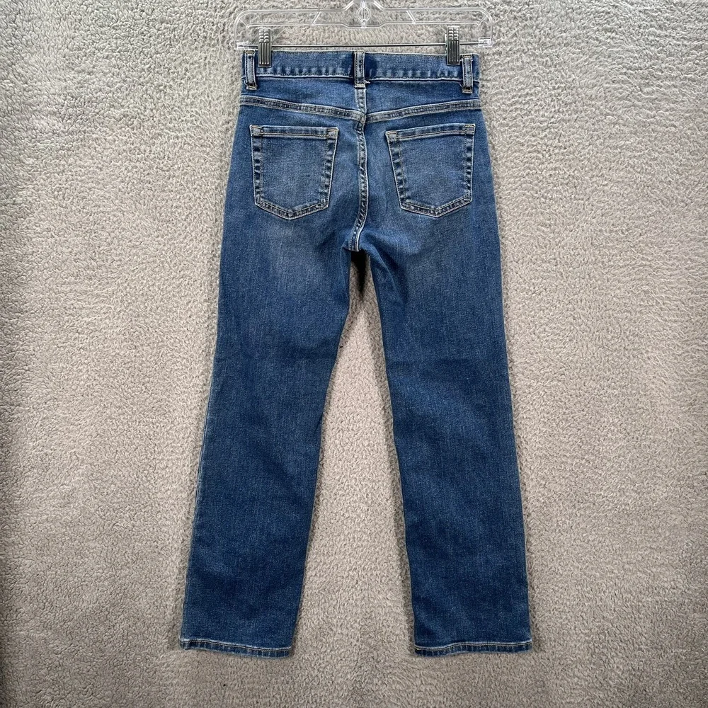 Old Navy Jeans Youth 10 Regular Blue Denim‎ Distressed Preppy School